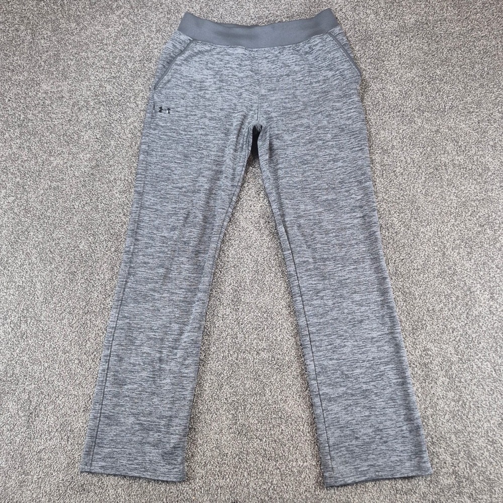 Under Armour Sweatpants Womens XS Heathered Gray ColdGear Loose Fit Joggers